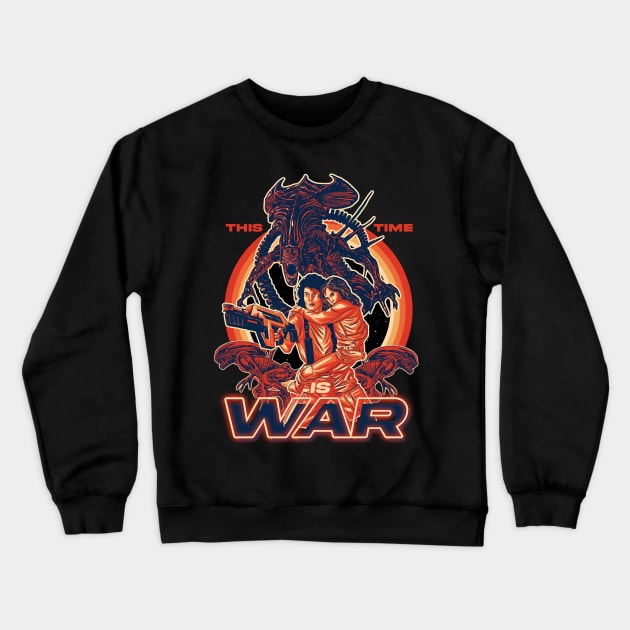 war Crewneck Sweatshirt by JOHNWHERRYO